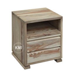 Szafka Nocna Kolonialna Aqua | Lite Drewno Palisander