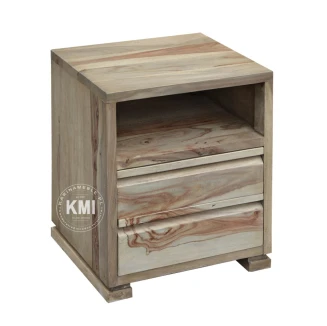 Szafka Nocna Kolonialna Aqua | Lite Drewno Palisander