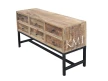 meble orientalne | konsola z litego drewna mango H-501
