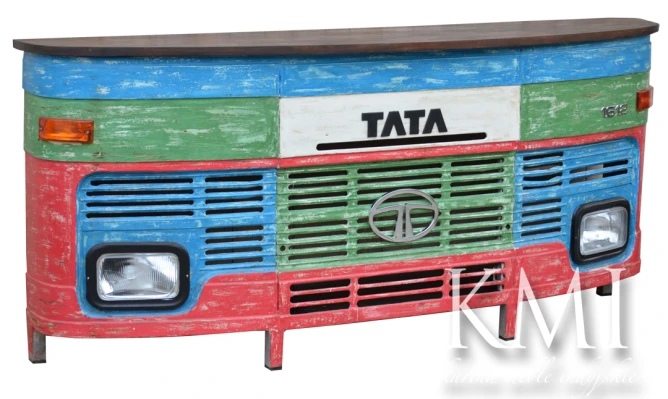 Bar Tata Truck – industrialny kontuar z motoryzacyjnym designem - meble loftowe