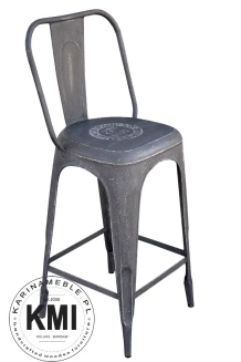 krzesło barowe "Tolix"  M-3020