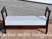 karina meble indyjskie - kolonialna ławka