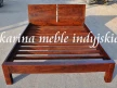 karina meble indyjskie - kolonialny łóżko