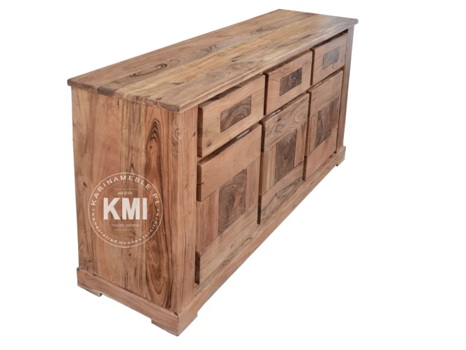 meble  loftowe | komoda "Frozen" akacja natural
