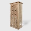 komoda drewniana w stylu coastal widok z boku meble rustykalne