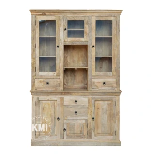 Klasyczny Kredens Rustykalny 150 cm | Meble Indyjskie z Drewna Mango