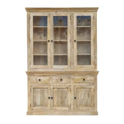 Meble Rustykalne | Klasyczny Kredens Drewniany 150 cm Mango