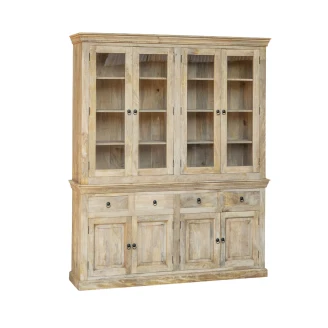 rustykalny kredens z litego drewna mango 180cm