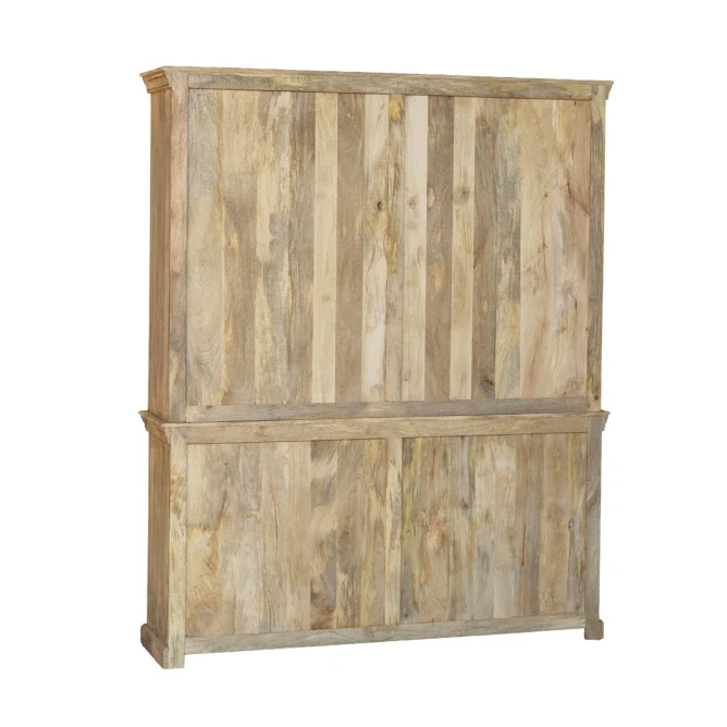 meble rustykalne tyl kredensu drewnianego 180cm efekt postarzenia