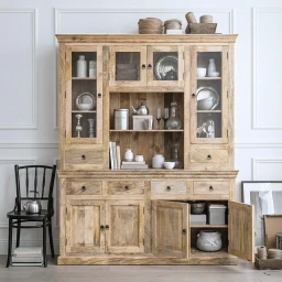 Meble Drewniane | Kredens z Nadstawką 180 cm Lite Mango