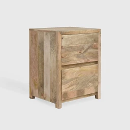Szafka Nocna z szufladami i Lite Drewno Mango | Meble Indyjskie