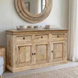 Meble Rustykalne | Komoda Drewniana Milford 150x90 cm Mango