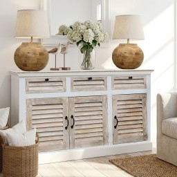 Meble Hampton | Komoda Żaluzjowa 150x90 cm Mango 
