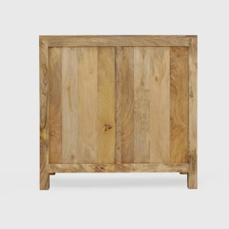 komoda indyjska 90x40x90 cm tył meble zrobiony z litego drewna