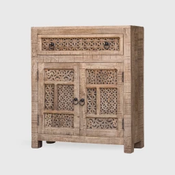 Meble Drewniane | Komoda Orientalna Shanti Mango Patynowana 75 cm