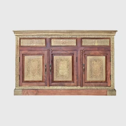 Meble Orientalne | Komoda Złota Bindi Mango Mosiądz 150 cm