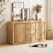 nowoczesna komoda mango 150 cm z litego drewna