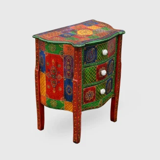 Kolorowa Szafka Indyjska Masala Styl Orientalny 62 cm