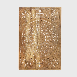 Rzeźbiony Panel Indyjski Mango Naturalne 60x90 cm