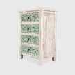 meble drewniane rzezbione w stylu shabby chic