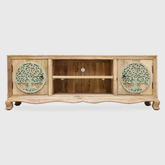 Drewniana Szafka RTV Green Tree Mango 180cm