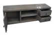 meble industrialne | szara szafka rtv Smoke Grey