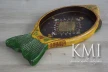 dekoracje bollywood | patera ryba MA306