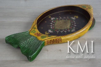 dekoracje bollywood | patera ryba MA306