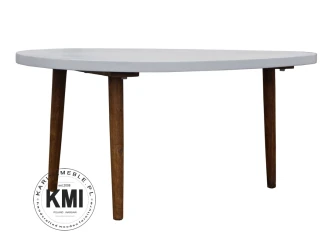 meble drewniane | stolik Egg