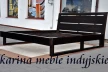 karina meble indyjskie - kolonialny łóżko