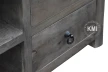 meble designerskie | szara szafka rtv Smoke Grey