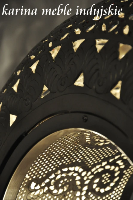 marokańska lampa sufitowa opona