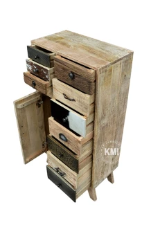 meble do salonu loftowa komoda drewno mango vintage