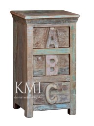szafka ABC recykling bielona