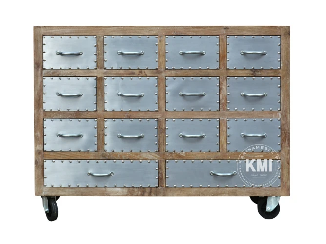 meble z Indii | szufladnik Placa loft 