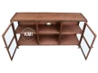 meble do salonu | metalowa szafka rtv w stylu loft Copper