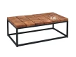 meble industrialne | stolik Organic Loft drewno metal