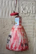 meble indyjskie | loftowa lampa industrialne M-3696 red