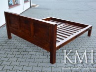karina meble indyjskie - kolonialny łóżko z litego drewna palisander