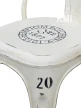 meble vintage | metalowe krzesło "Tolix White"
