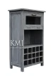 meble loftowe | szafka na wino, barek Gray LD-780