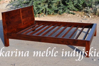 karina meble indyjskie - kolonialny łóżko