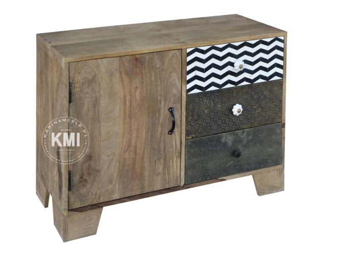 meble boho | loftowa komoda Trio