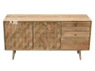 meble do salonu | komoda z drewna mango Honeycomb