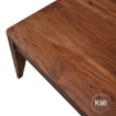 meble z Indii | duży stolik kawowy 140 cm lite drewno akacja brown
