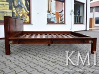 karina meble indyjskie - kolonialny łóżko z litego drewna palisander