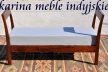 karina meble indyjskie - kolonialna ławka