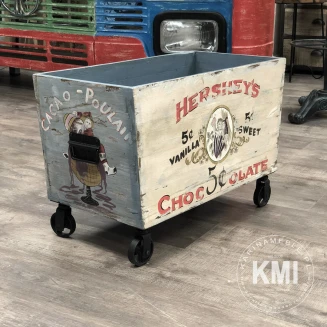 vintage'owy kontenerek skrzynka "Chocolat"