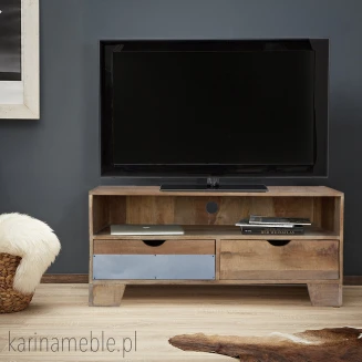 loftowa szafka rtv Raw Wood EAC46