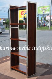 meble kolonialne - biblioteczka LD-547 brown